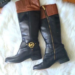 Michael Kors size 7, leather boots